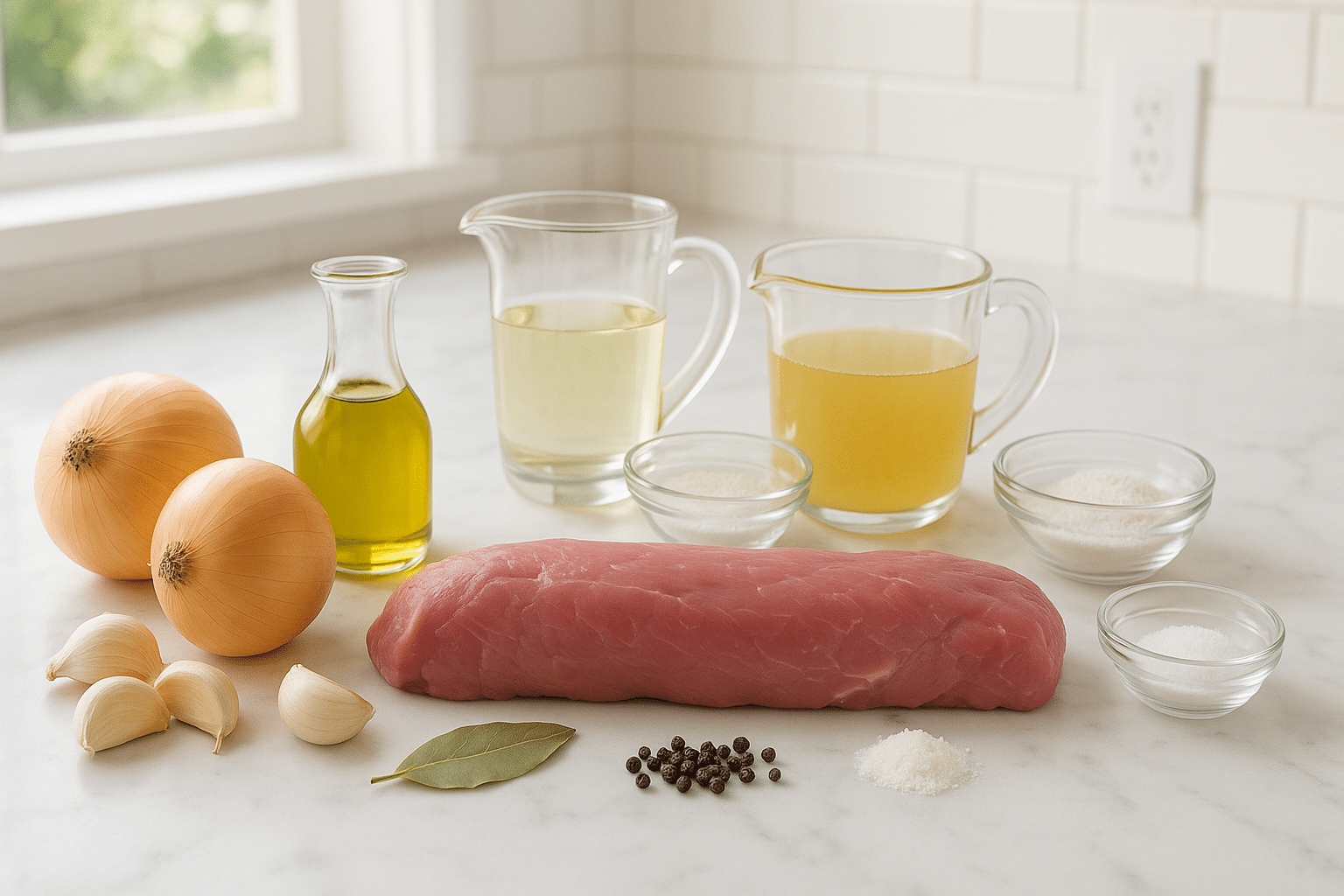 Ingredientes para el Solomillo en Salsa de la Abuela Ingredientes para el Solomillo en Salsa de la Abuela