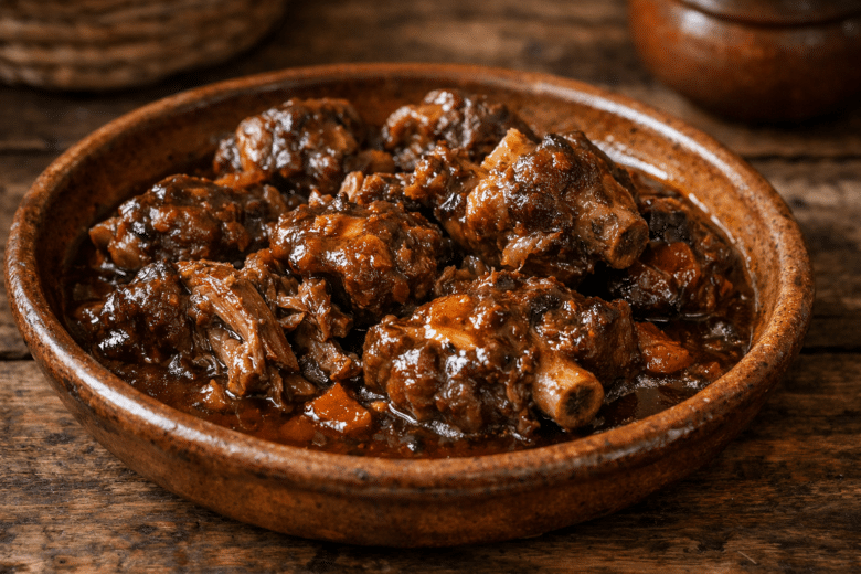 Cola de toro receta de la abuela Cola de toro receta de la abuela tradicional guisada a fuego lento en cazuela de barro