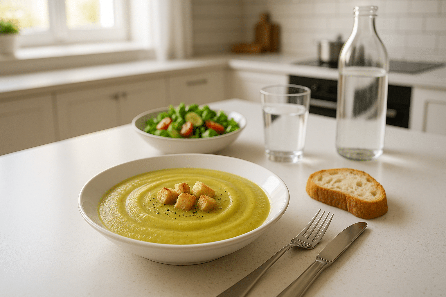 Pure de Calabacin en Thermomix Pure de Calabacin en Thermomix