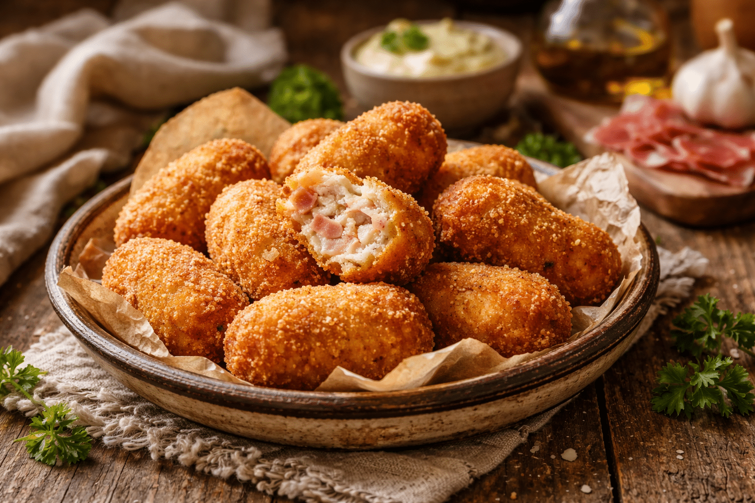 Croquetas de Jamón Croquetas de Jamón
