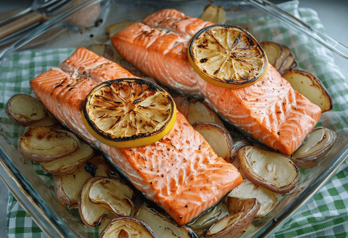 Salmon en Freidora de Aire salmon en freidora de aire