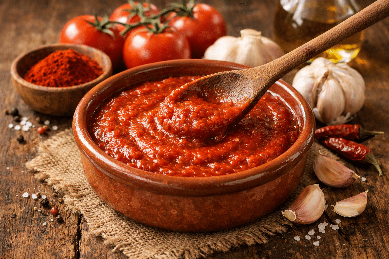 Patatas bravas salsa brava