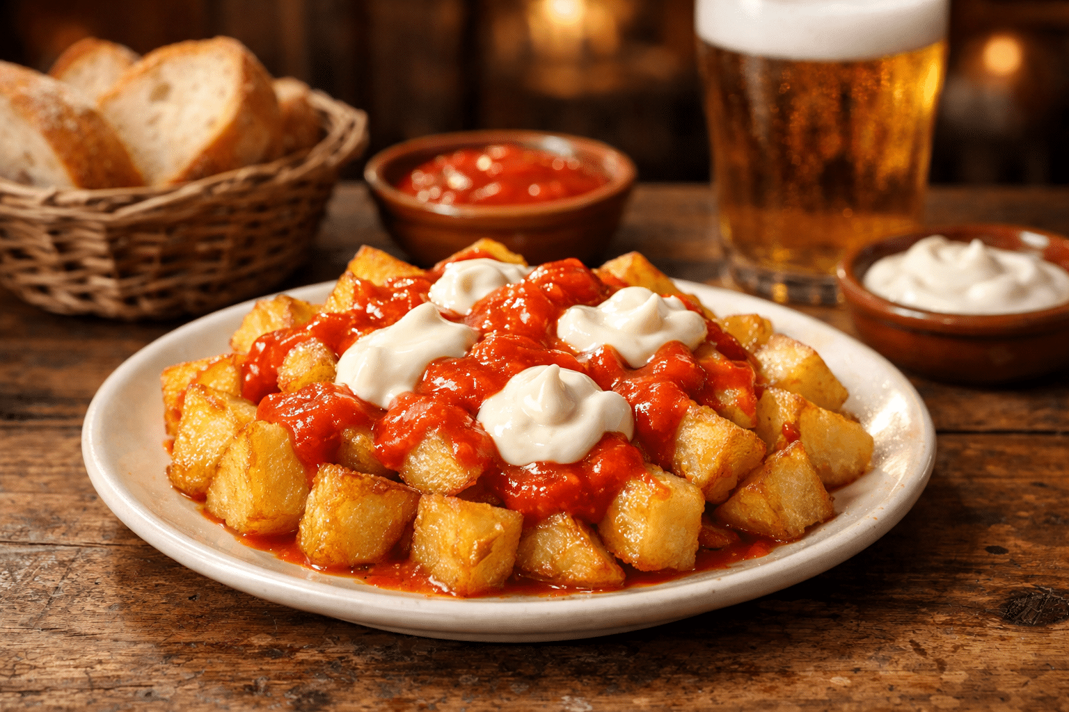 Patatas bravas patatas bravas auténticas