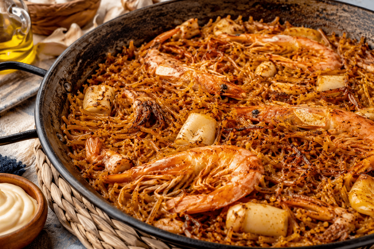 Receta fideua fideua