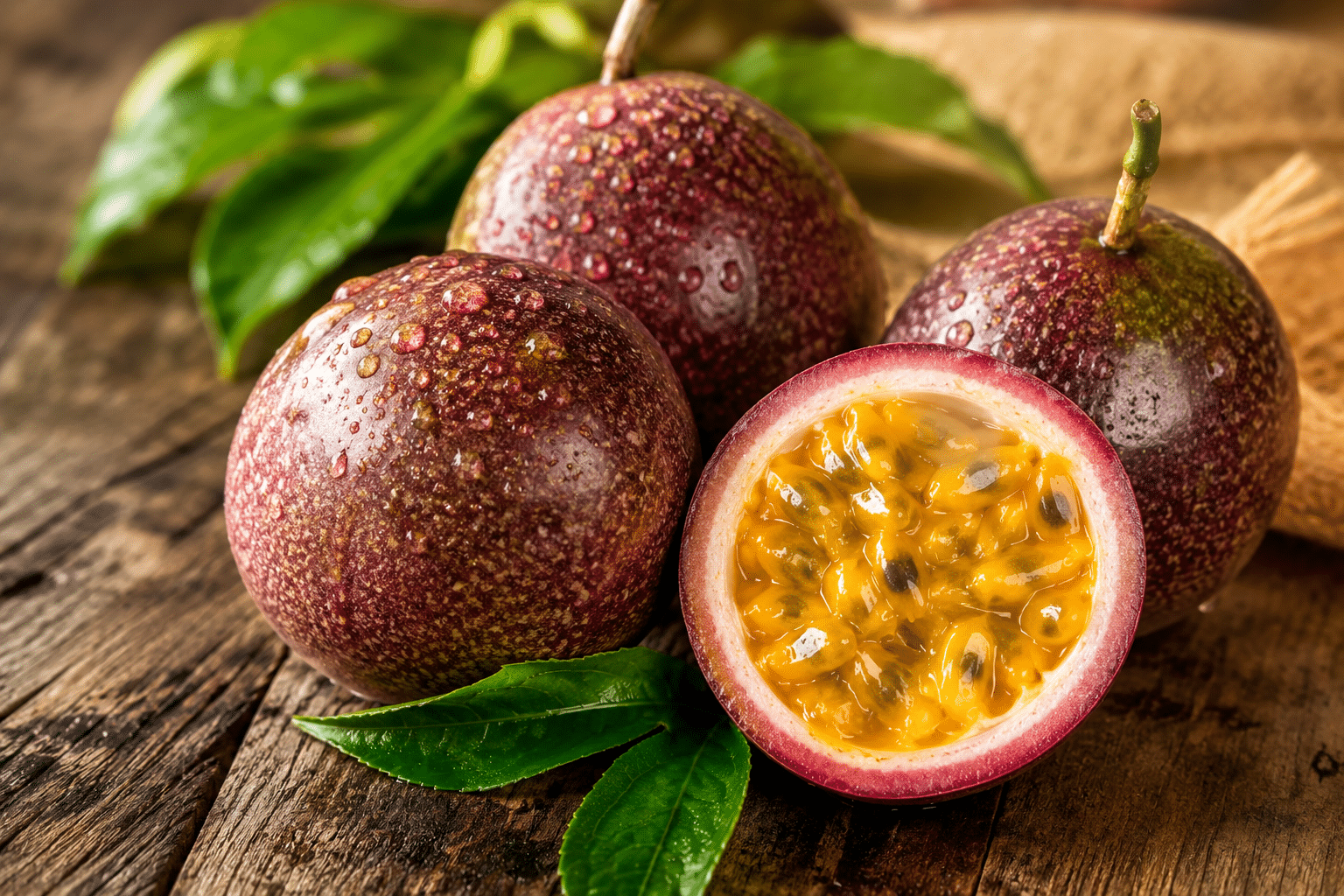 Fruta de la pasion Ideas fáciles con fruta de la pasión