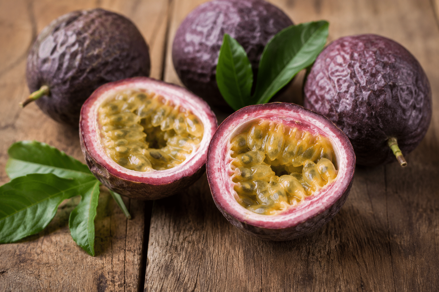 Fruta de la pasion que es la Fruta de la pasion