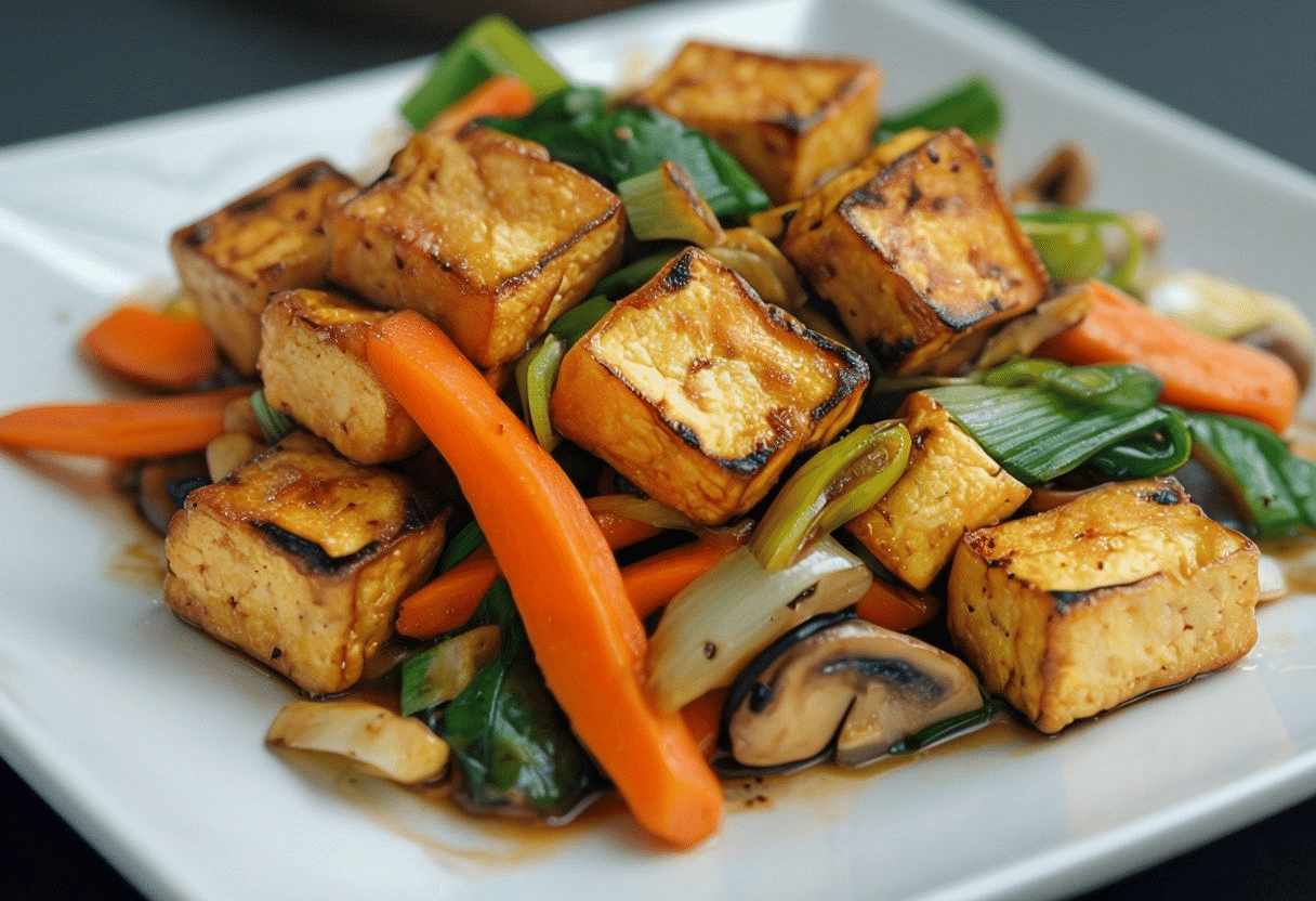 Como Hacer el Salteado de Tempeh con Verduras Como Hacer el Salteado de Tempeh con Verduras