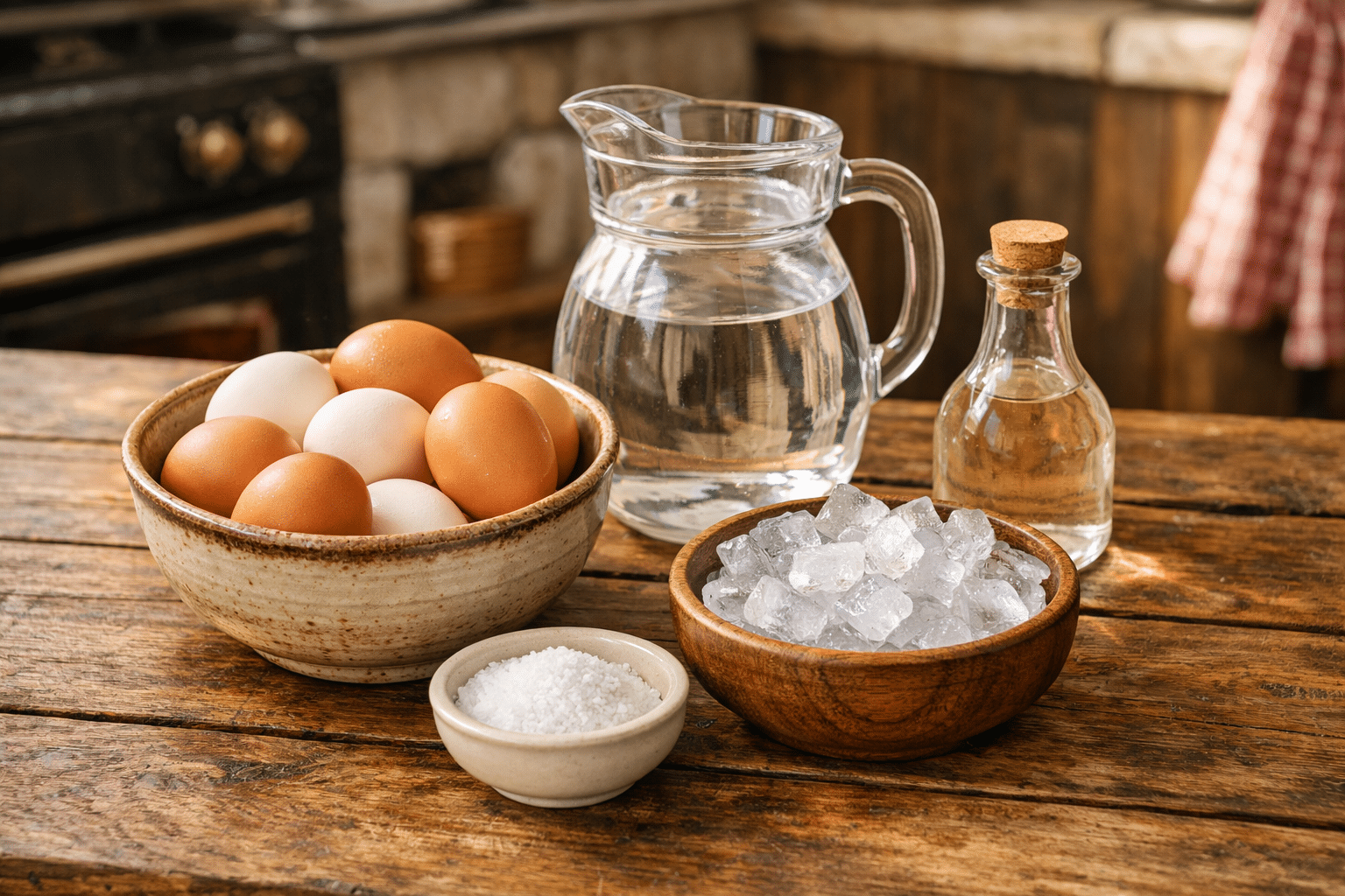 Como Cocer Huevos Ingredientes para cocer huevos perfectos
