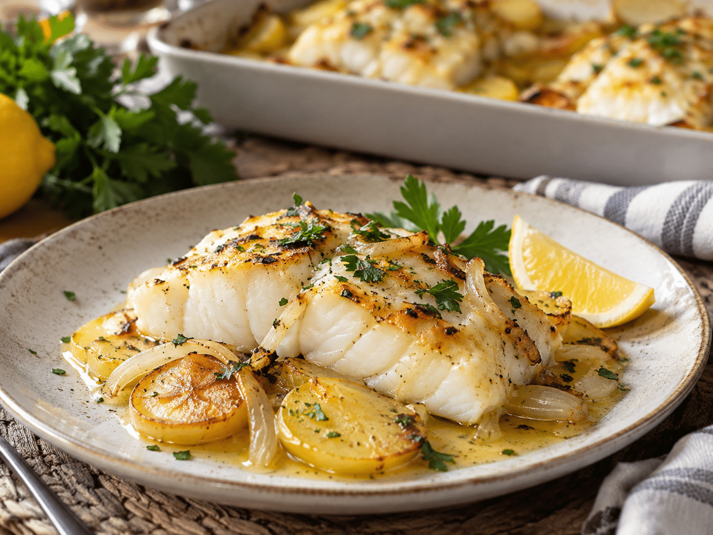 Bacalao a la Portuguesa Bacalao a la portuguesa