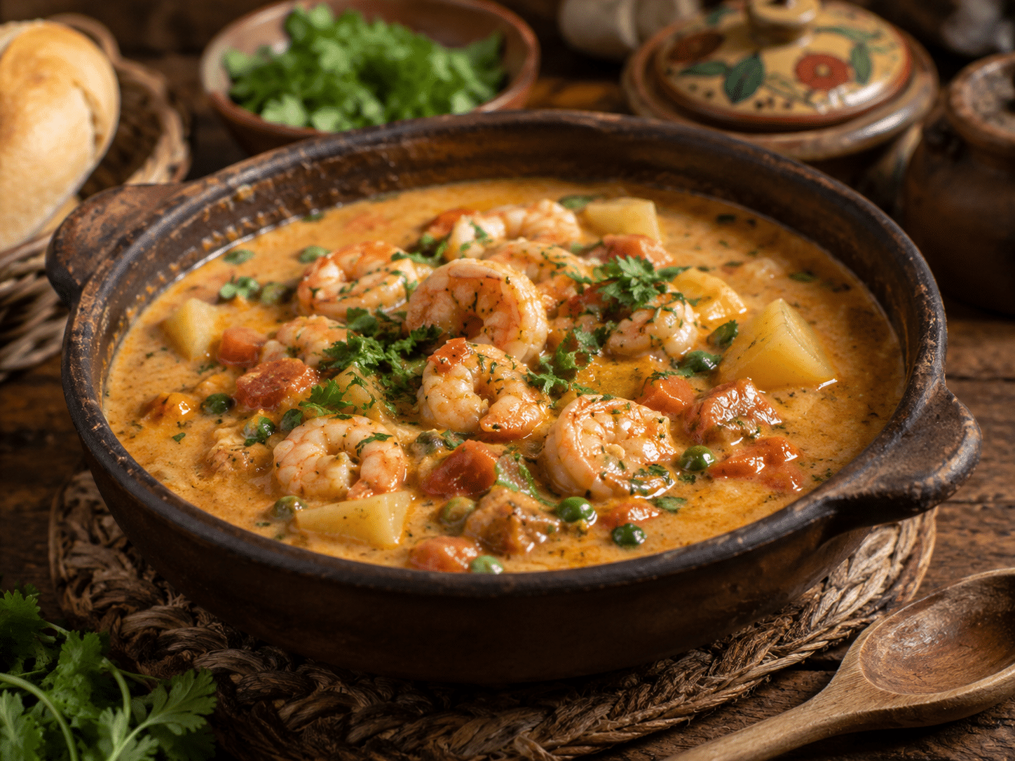 El mejor Chupe de Camarones - ¡Receta fácil y sabrosa! chupe de camarones peruano