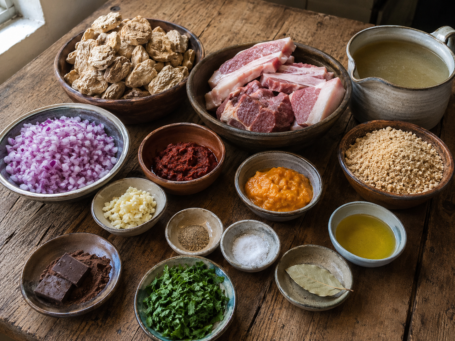 Carapulcra Peruana Ingredientes para carapulcra peruana