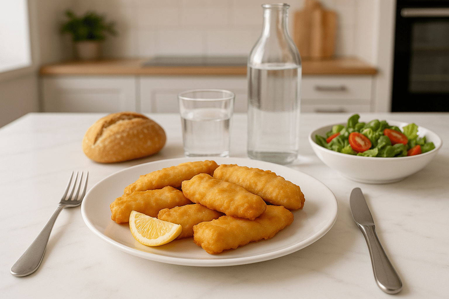 Bacaladitos a la Andaluza Bacaladitos a la Andaluza