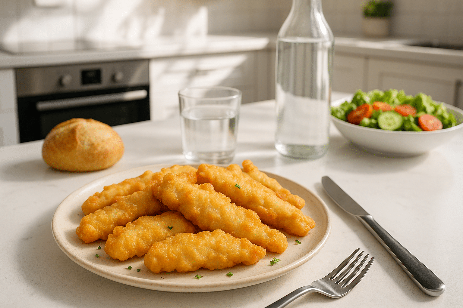 Bacaladitos a la Andaluza Bacaladitos a la Andaluza