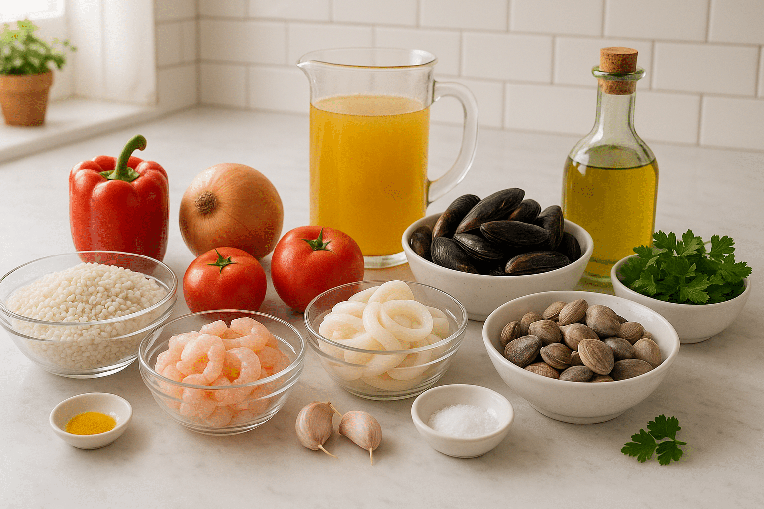 Paella de Mariscos Paella de Mariscos