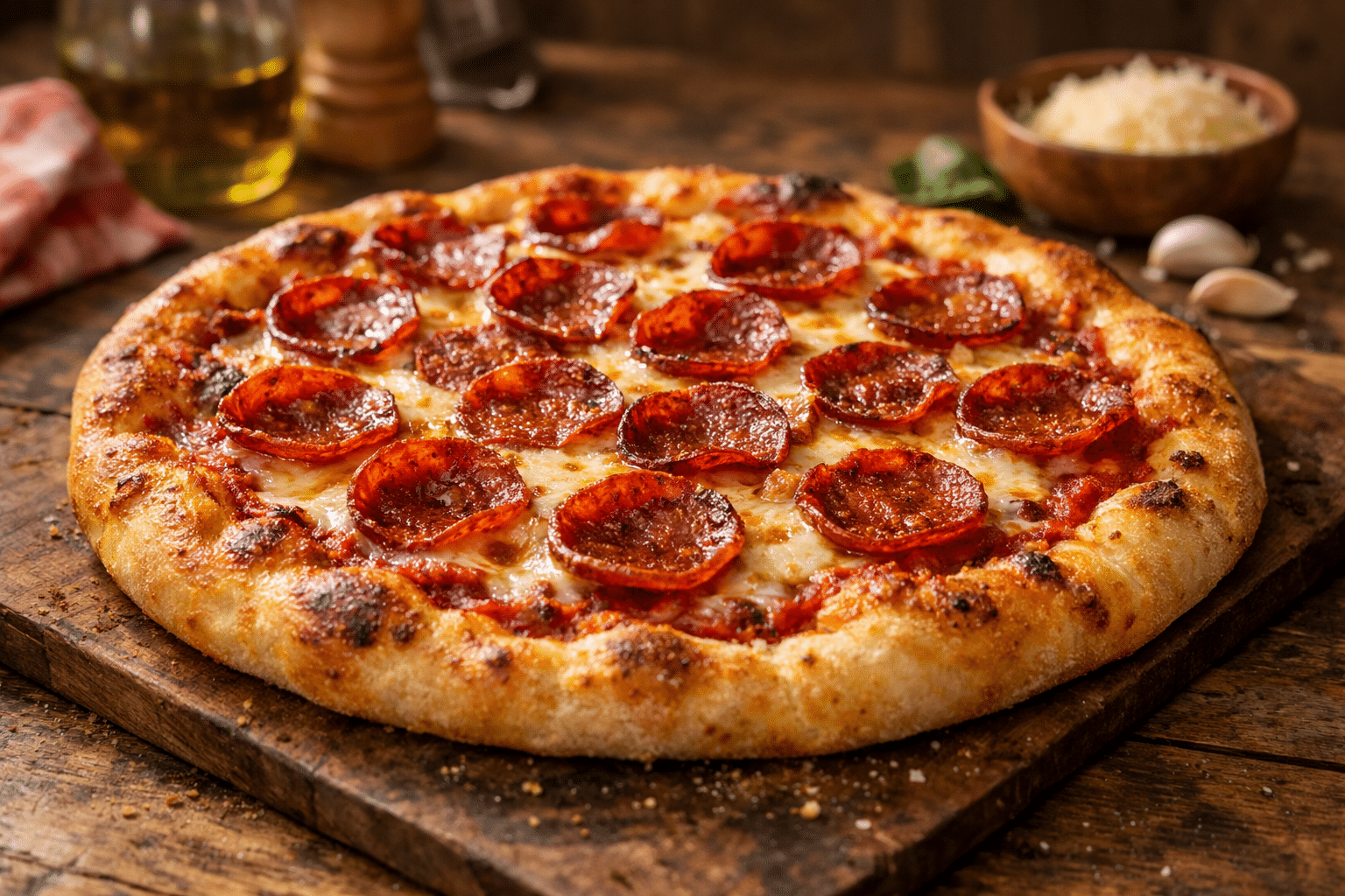 El Secreto de una Receta Pizza Pepperoni Perfecta Pizza Pepperoni Casera