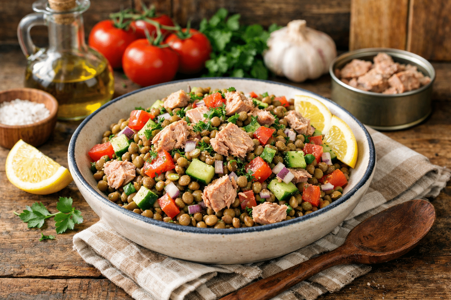 Ensalada Lentejas Arguiñano Ensalada Lentejas Arguiñano