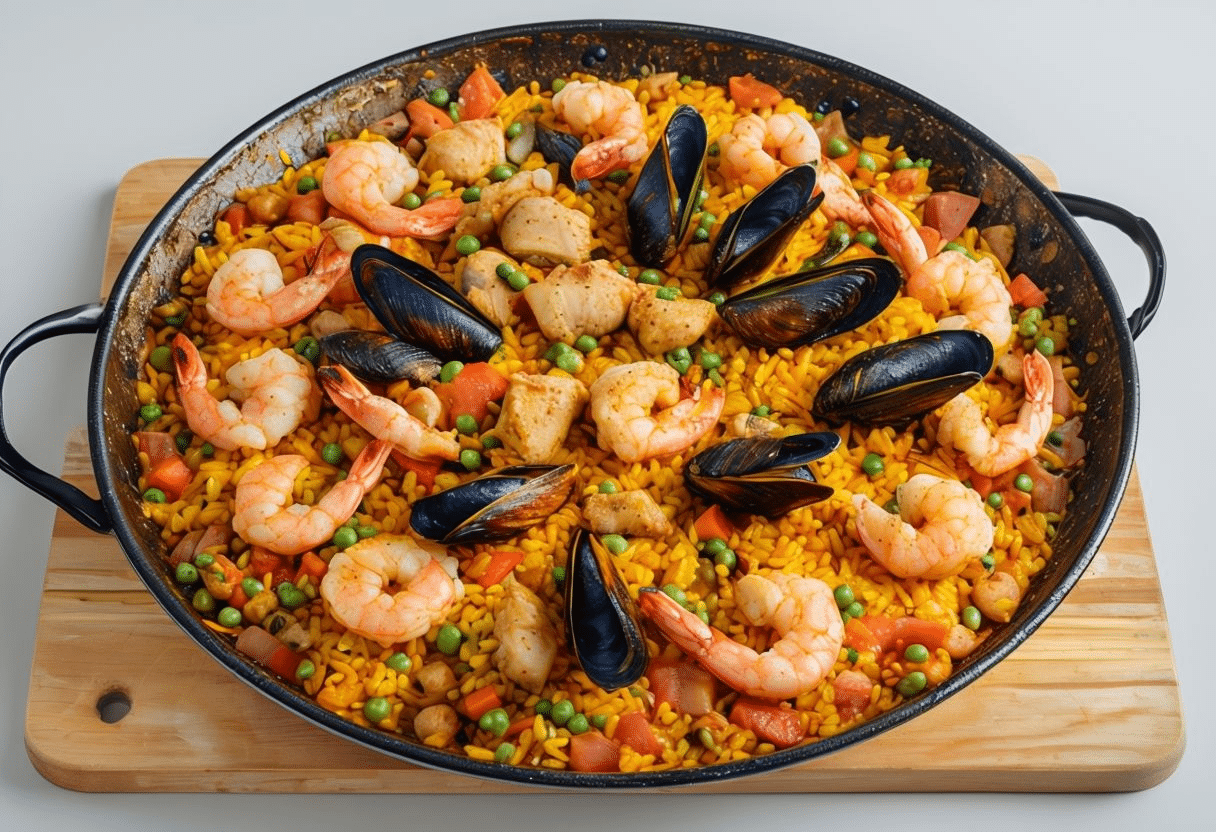 Paella de Mariscos Paella de Mariscos
