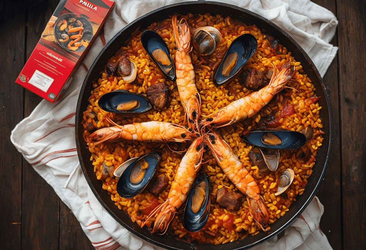 Paella de Mariscos Paella de Mariscos