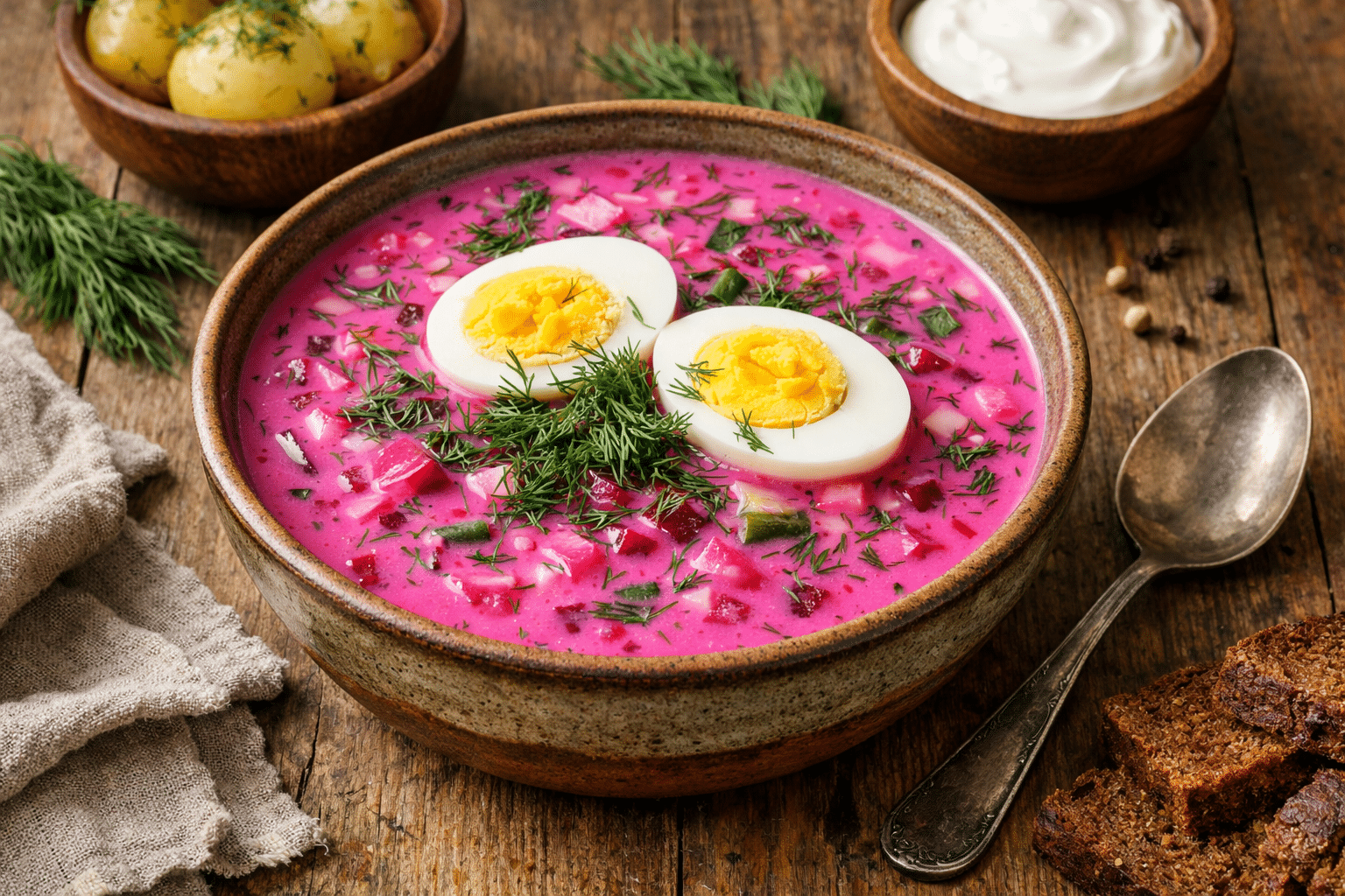 Receta de Saltibarsciai Šaltibarščiai