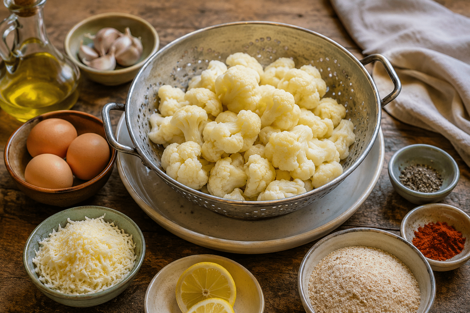 10 Recetas con Coliflor Cocida Ingredientes básicos para preparar recetas con coliflor cocida