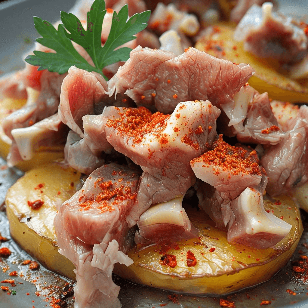 Oreja de Cerdo a la Gallega en Olla Rapida Oreja de Cerdo a la Gallega Olla Rápida