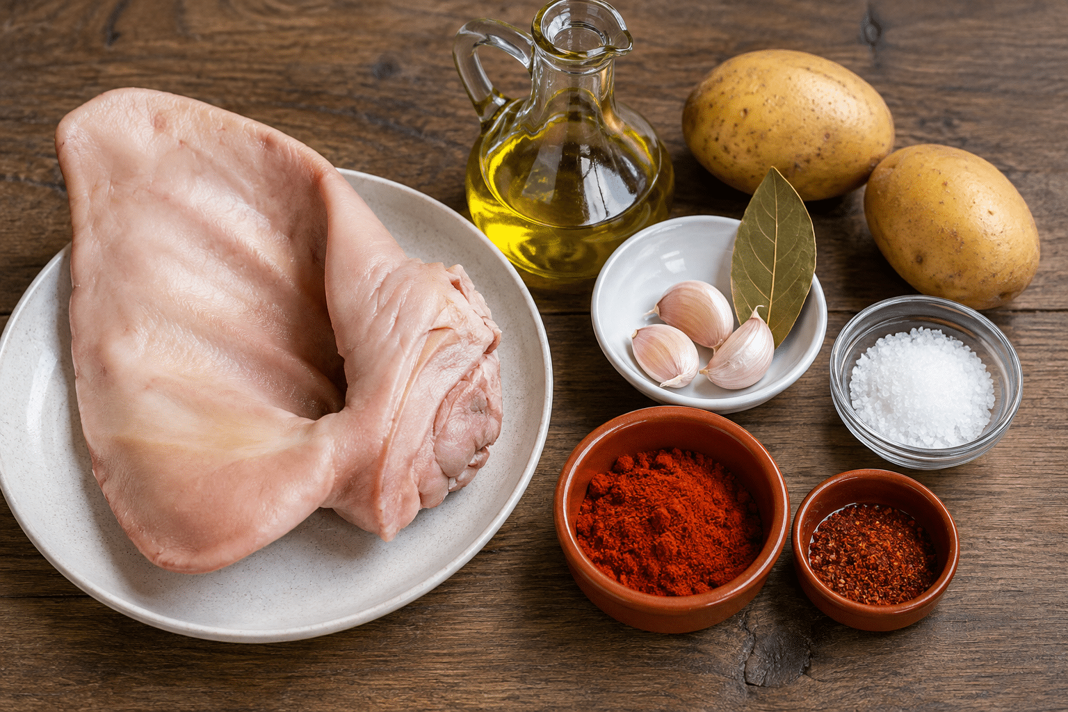 Oreja de Cerdo a la Gallega en Olla Rapida ingredientes para la oreja de cerdo olla rapida