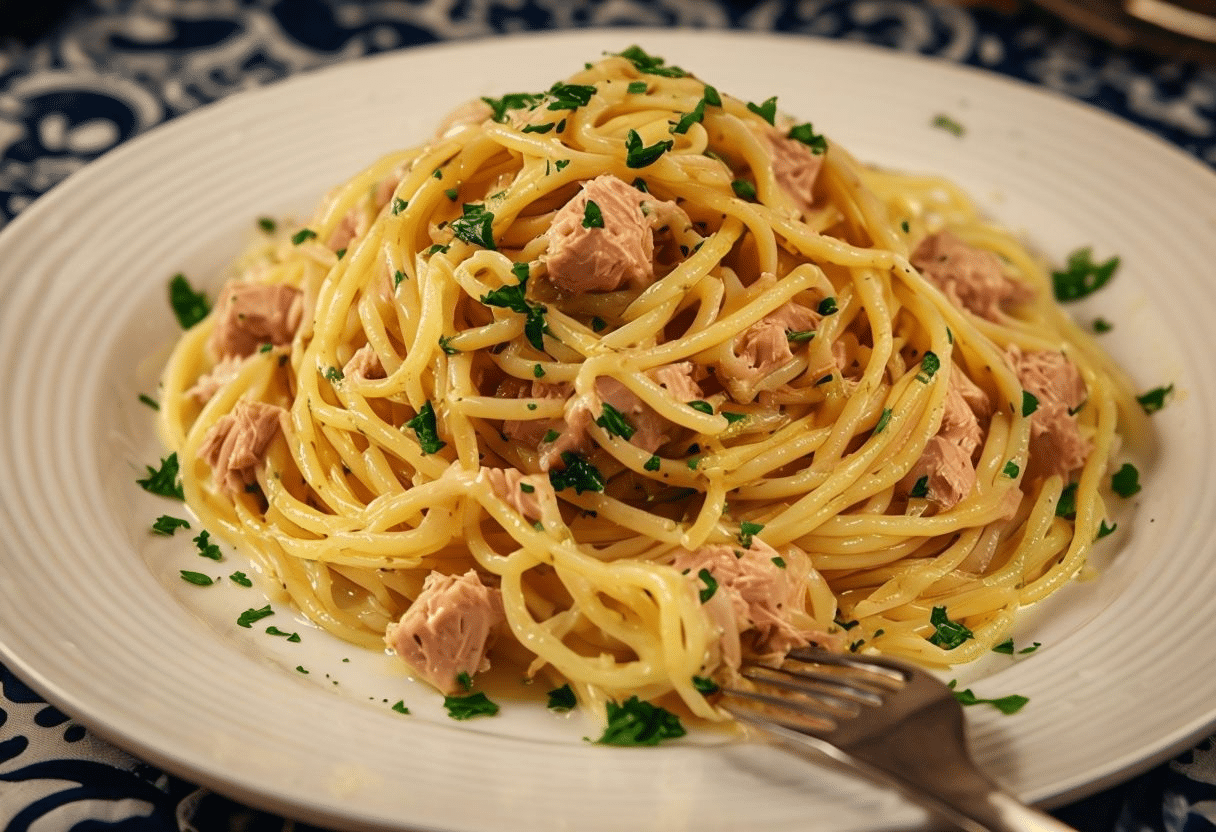 Pasta con Atún Pasta con Atún