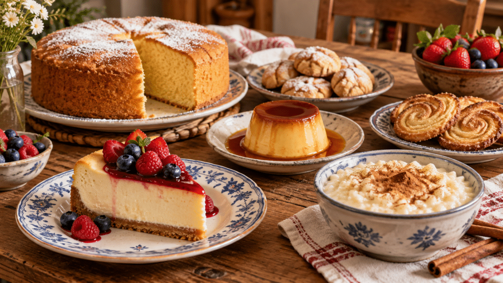 recetas de postres caseros