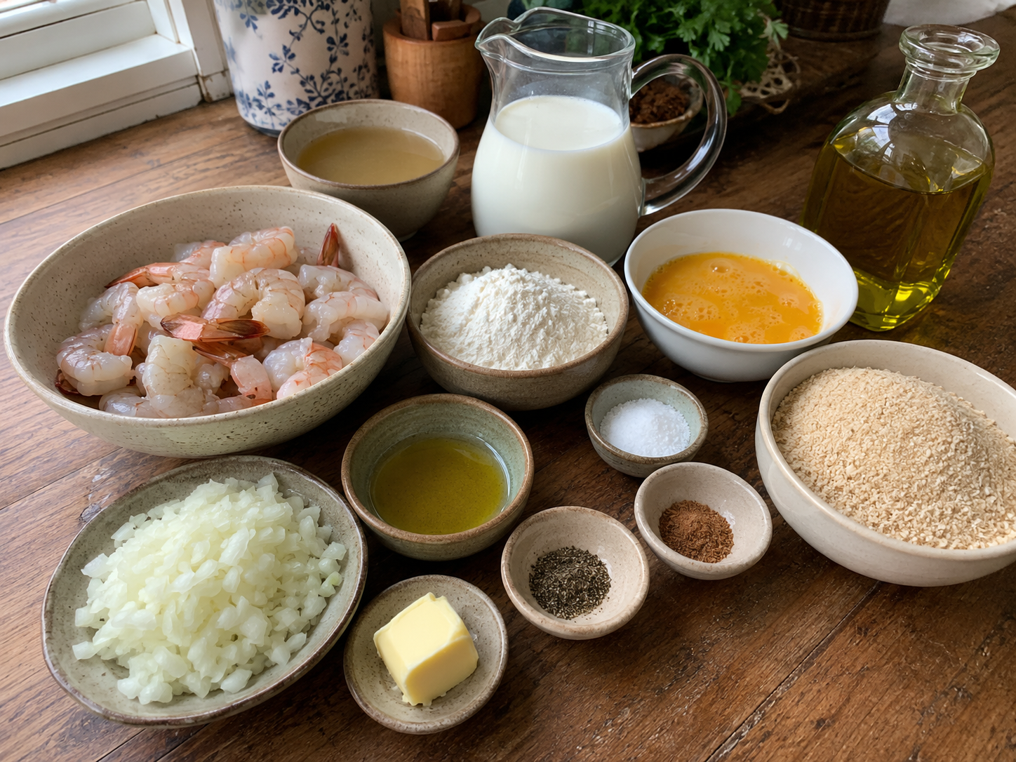 Receta de croquetas de gambas Receta de croquetas de gambas receta casera paso a paso