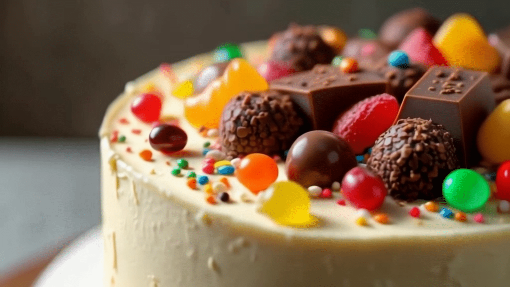 Tarta de chuches y chocolatinas Tarta de chuches y chocolatinas