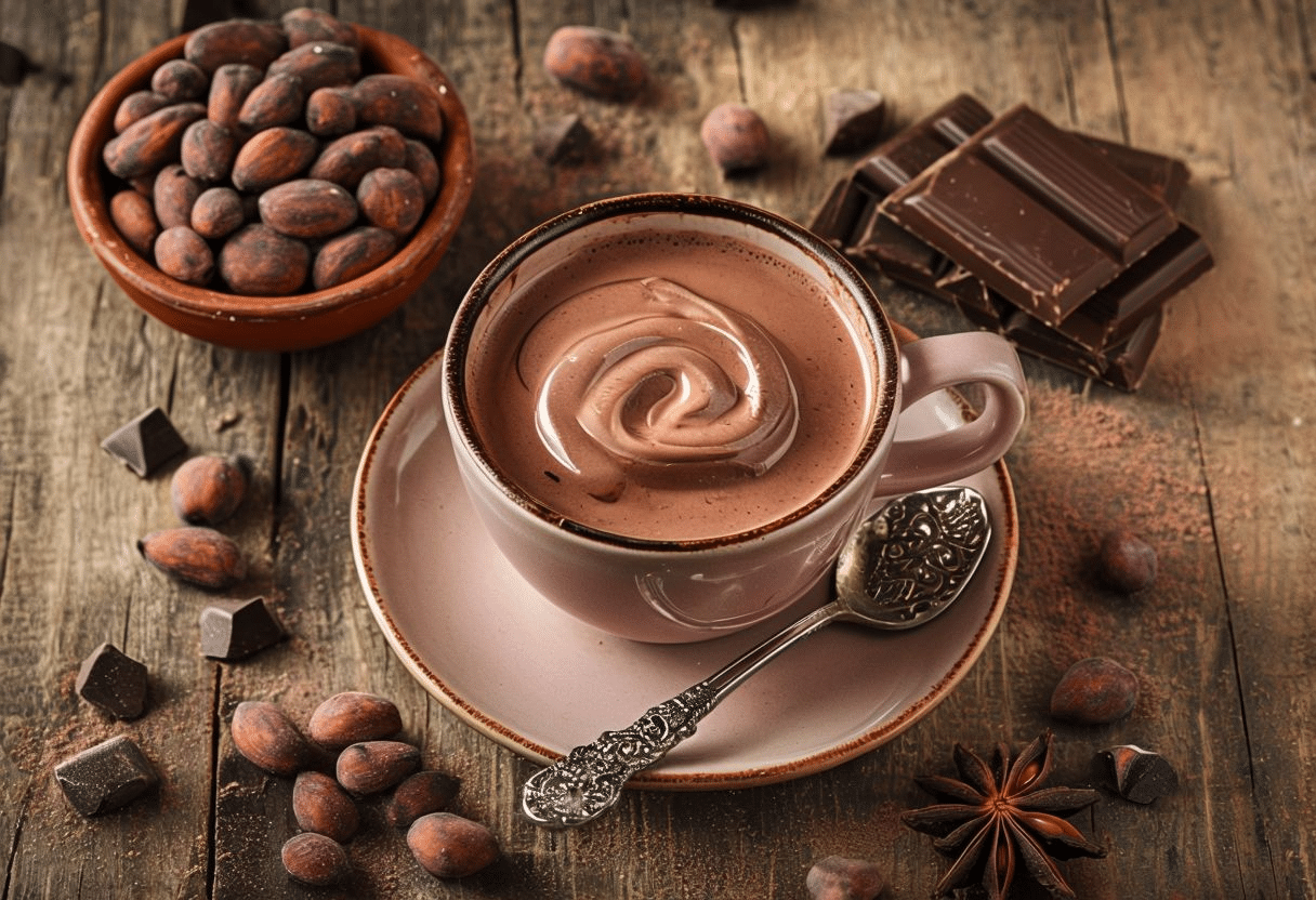 Chocolate a la taza en la Thermomix chocolate a la taza en thermomix