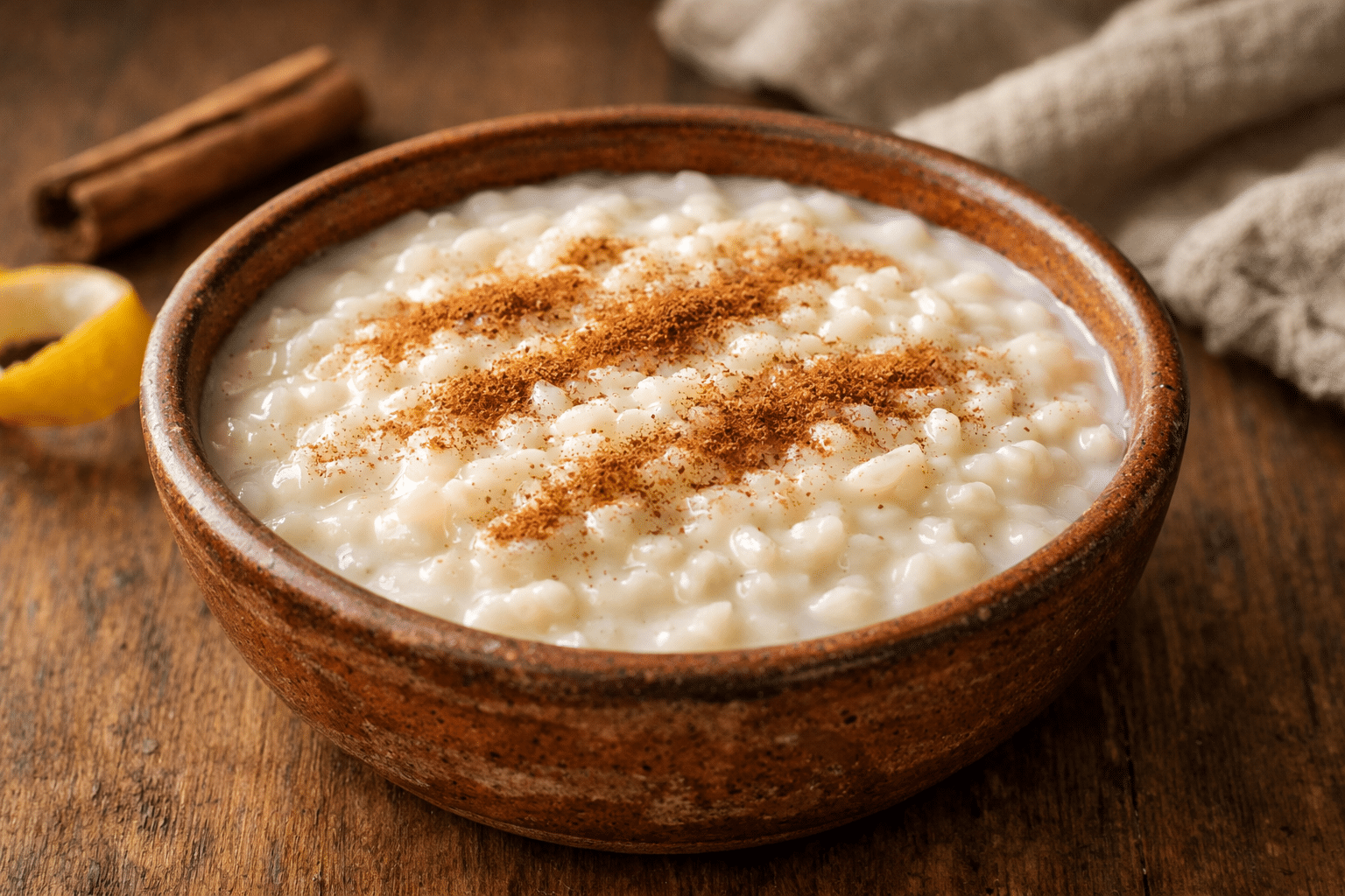 Arroz con Leche arroz con leche cremoso