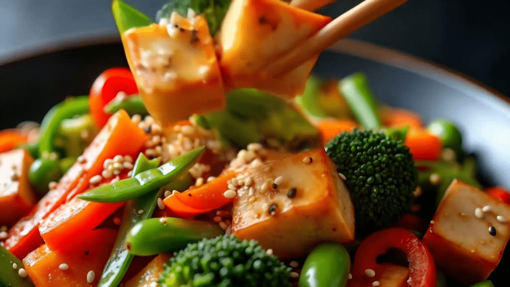 Descubre 5 recetas saludables y deliciosas Salteado de verduras con tofu