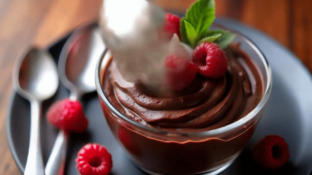 Descubre 5 recetas saludables y deliciosas Mousse de chocolate negro saludable