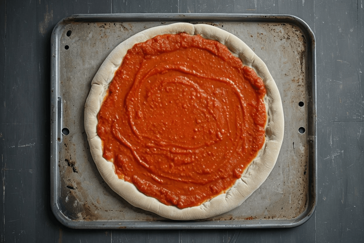 Pizza Funghi paso 2 Pizza Funghi