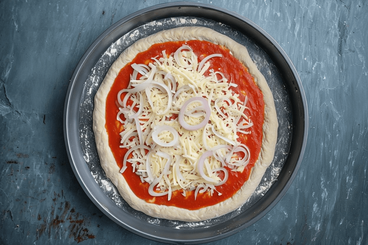 Pizza Funghi paso 3 Pizza Funghi