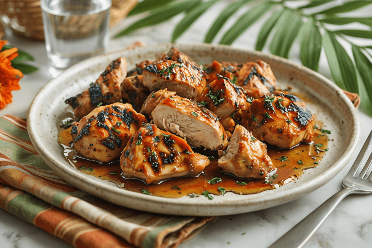 Pollo con Miel y Mostaza Pollo con Miel y Mostaza