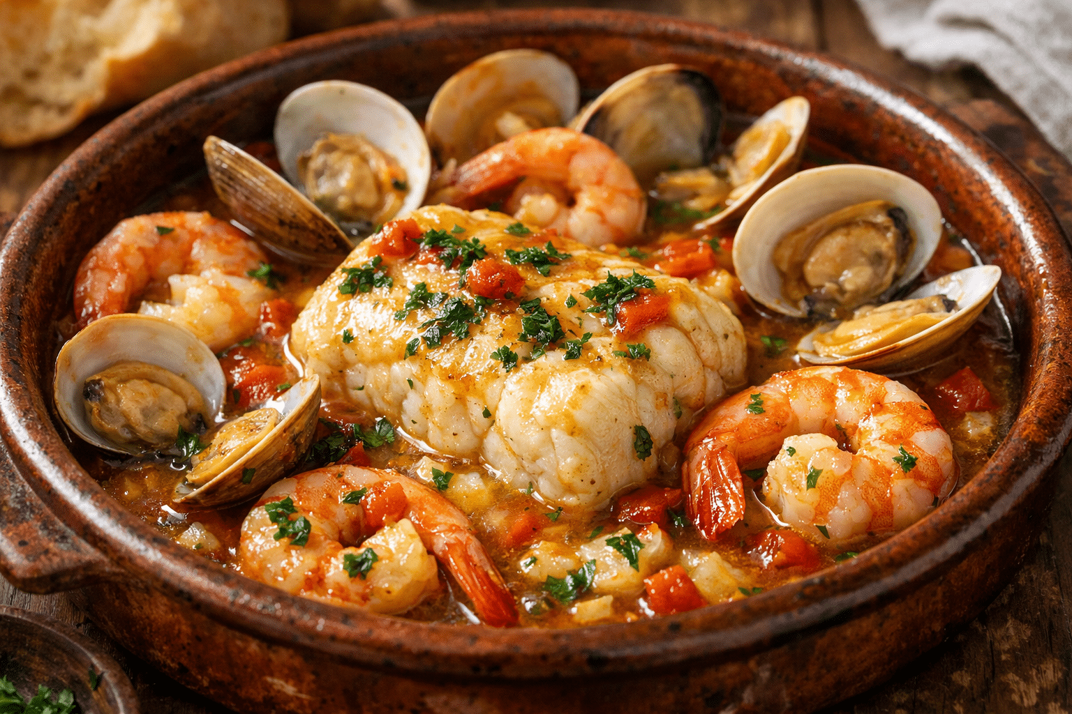 Merluza a la marinera merluza a la marinera