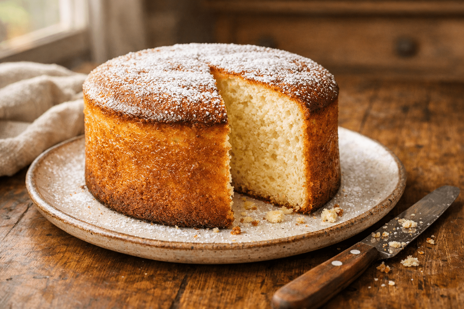 Receta de Bizcocho de yogur bizcocho de yogur casero y esponjoso