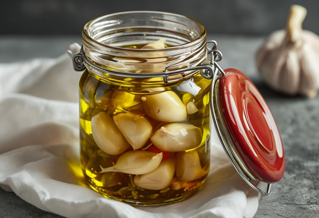 Ajos confitados Ajos confitados