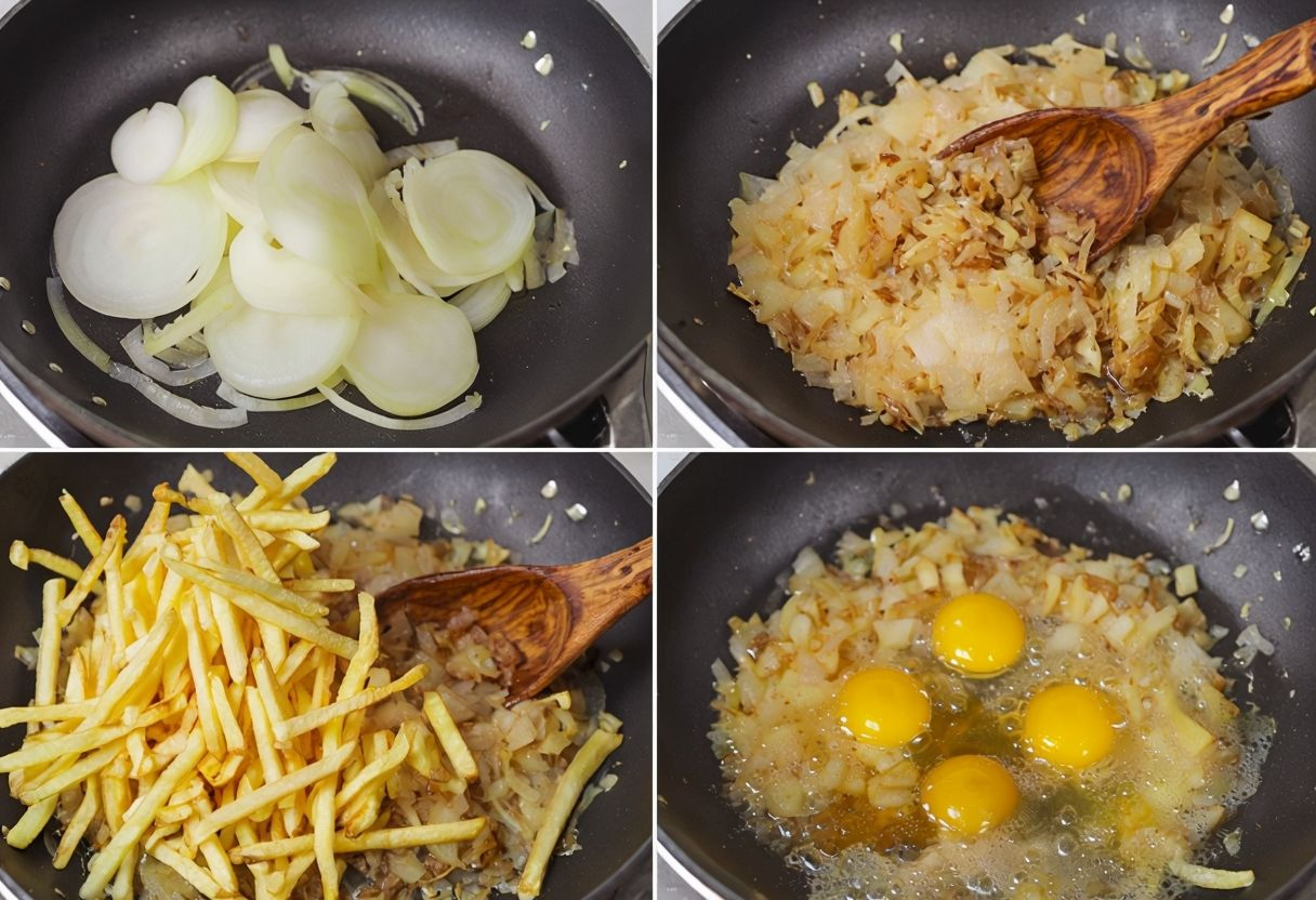 Receta bacalao dorado con patatas pajas paso a paso de la Receta bacalao dorado con patatas pajas