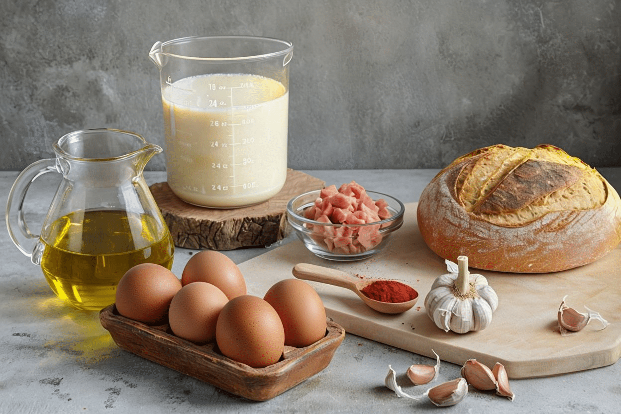 Sopa de Ajo en Thermomix ingredientes sopa de ajo thermomix