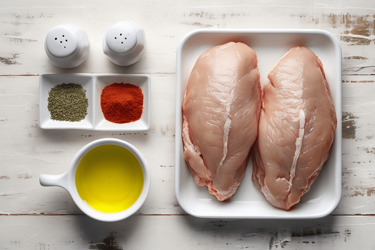 Fiambre de Pollo Casero ingredientres para el fiambre de pollo casero