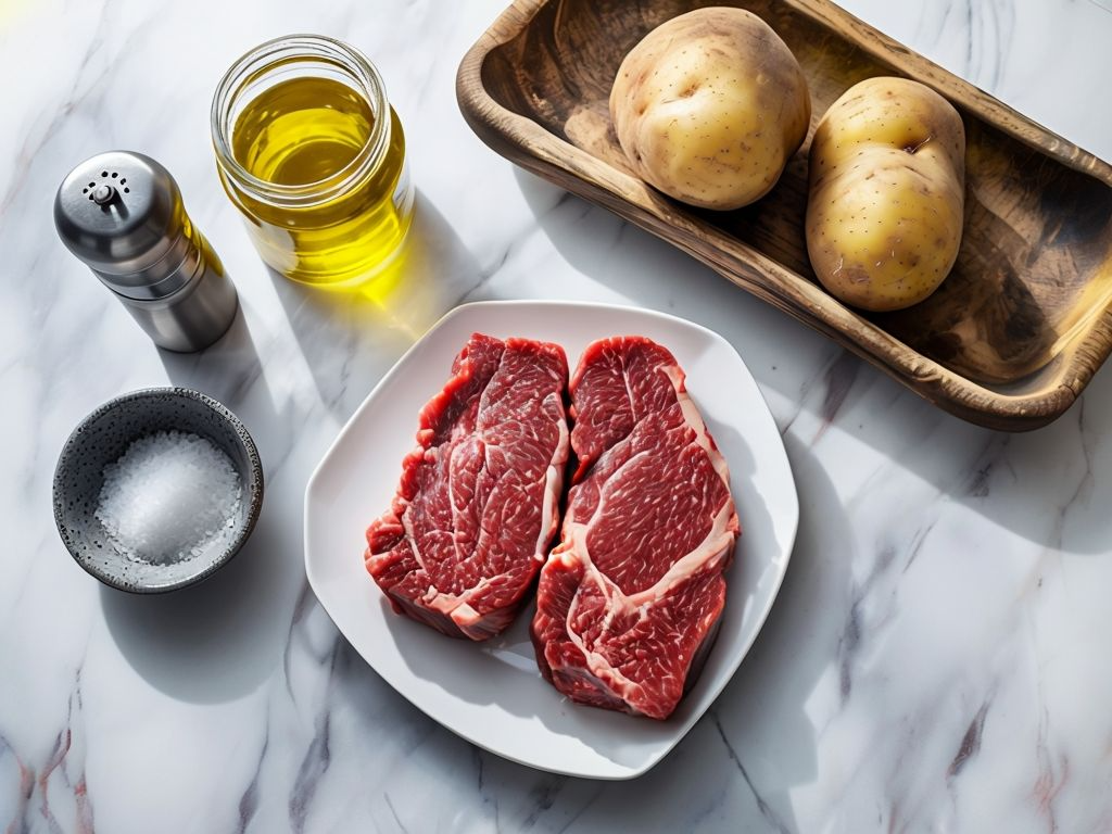 Entrecot de ternera ingredientes Entrecot de ternera
