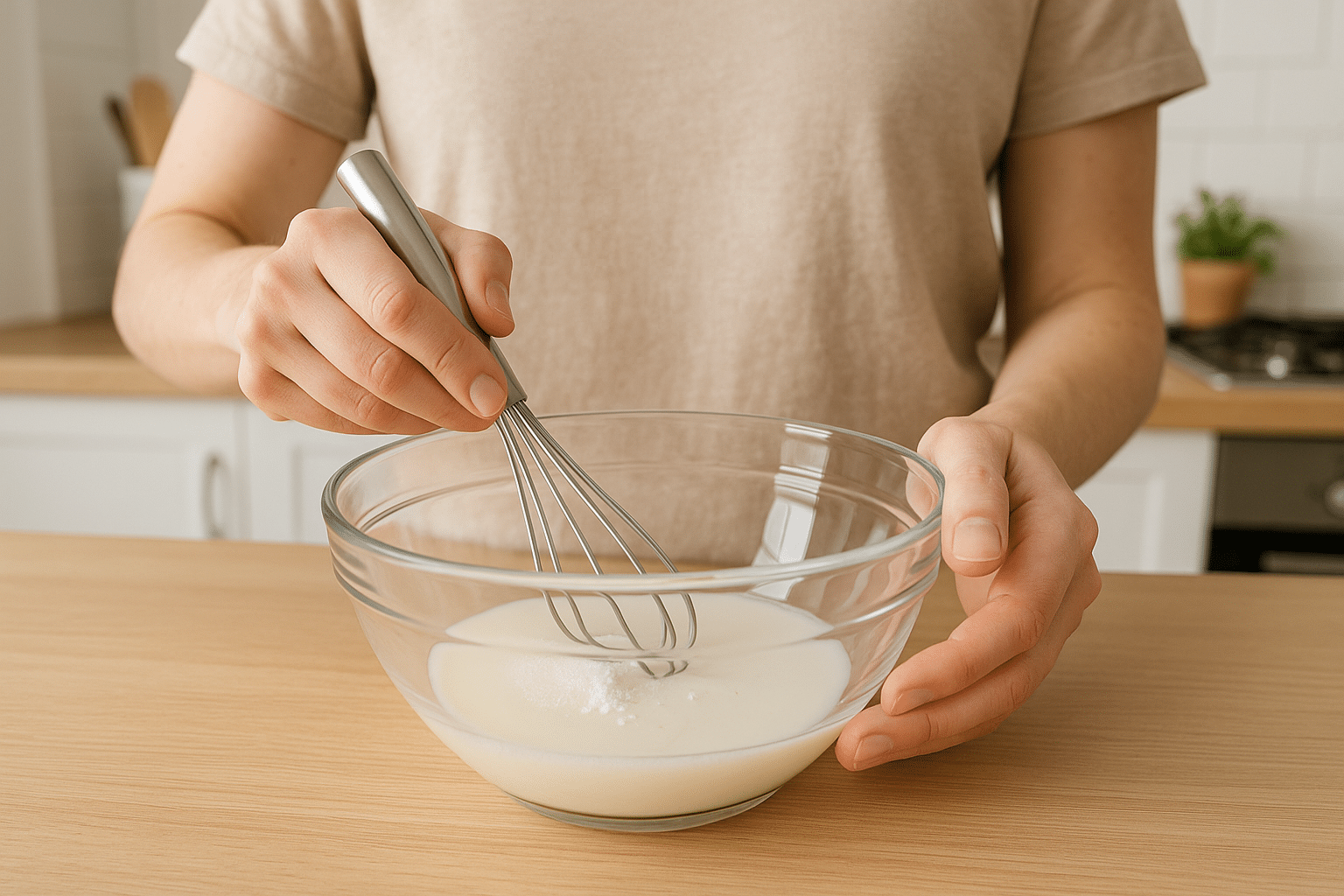 Mezcla la maicena Mezcla la maicena