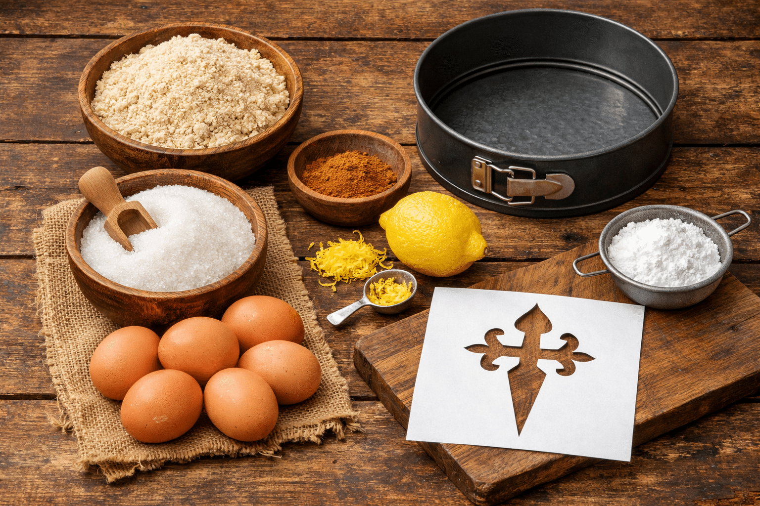 Tarta de Santiago Tarta de Santiago receta casera paso a paso