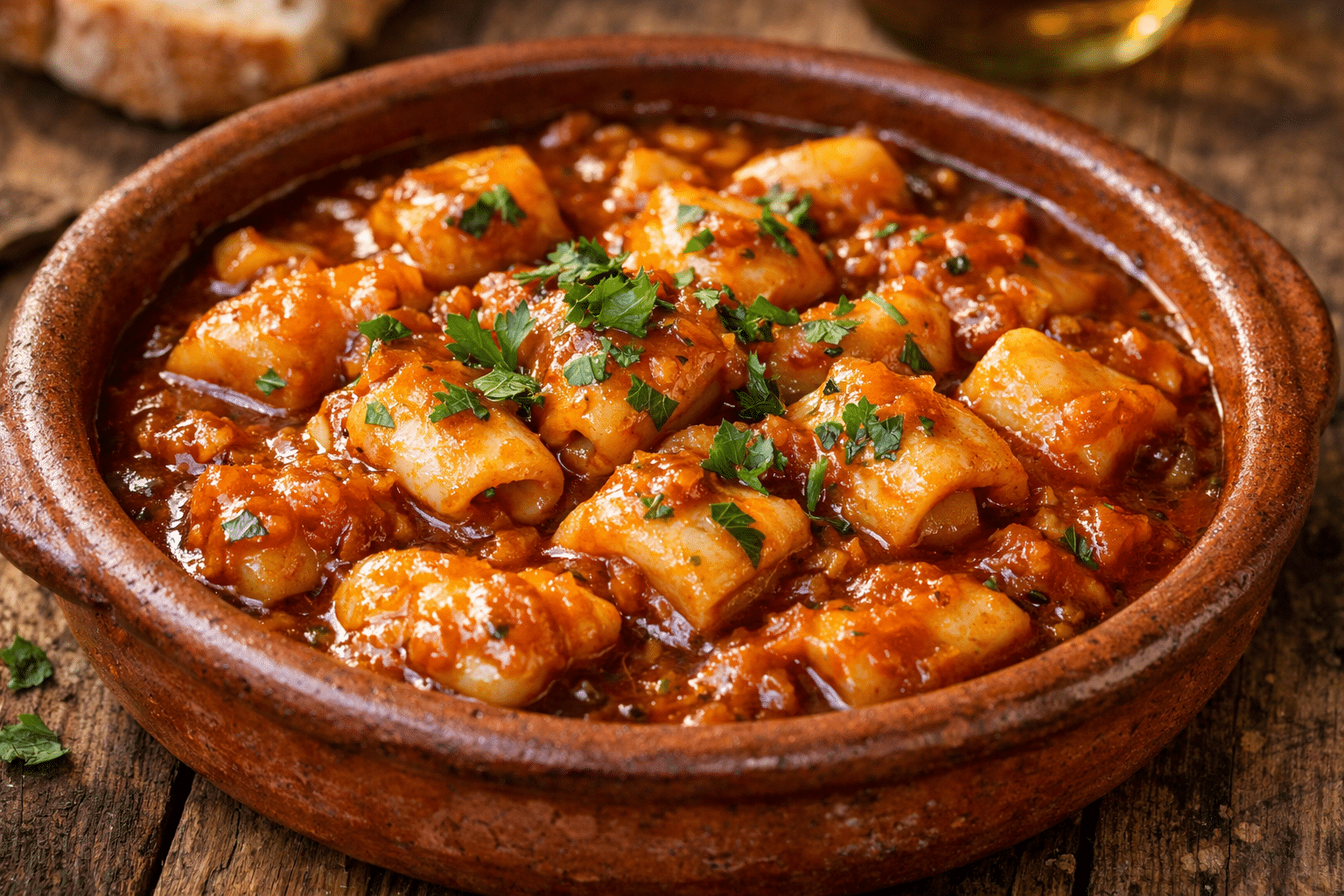 Choco en salsa estilo huelva Choco en salsa estilo huelva