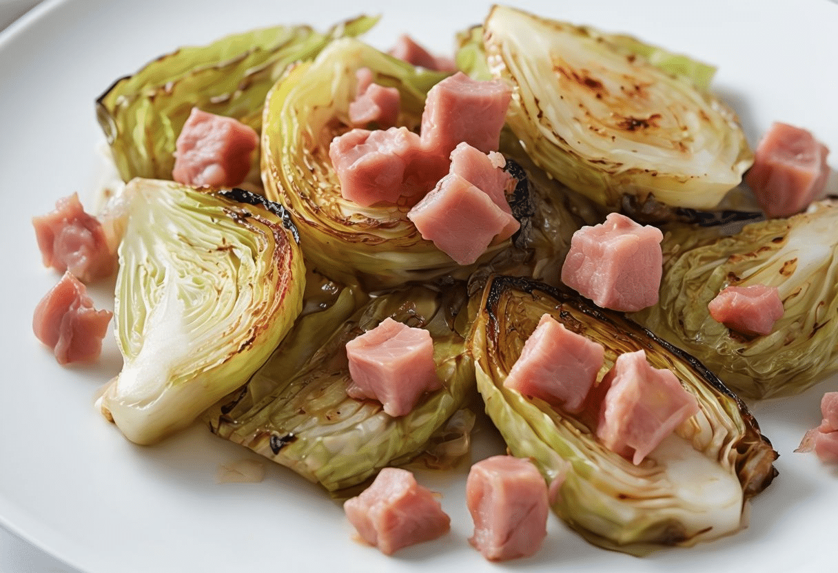 Alcachofas a la plancha en flor con jamón Alcachofas a la plancha en flor con jamón