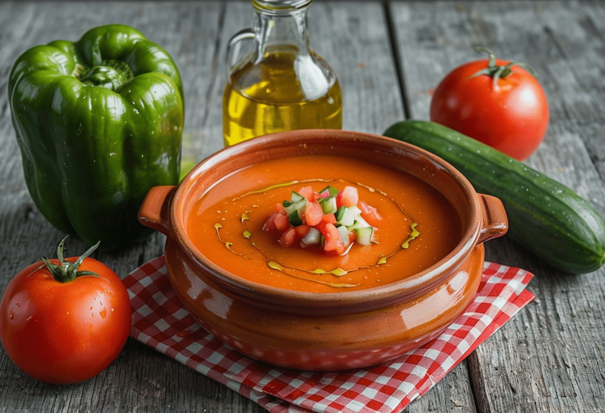 Gazpacho andaluz gazpacho andaluz receta tradicional