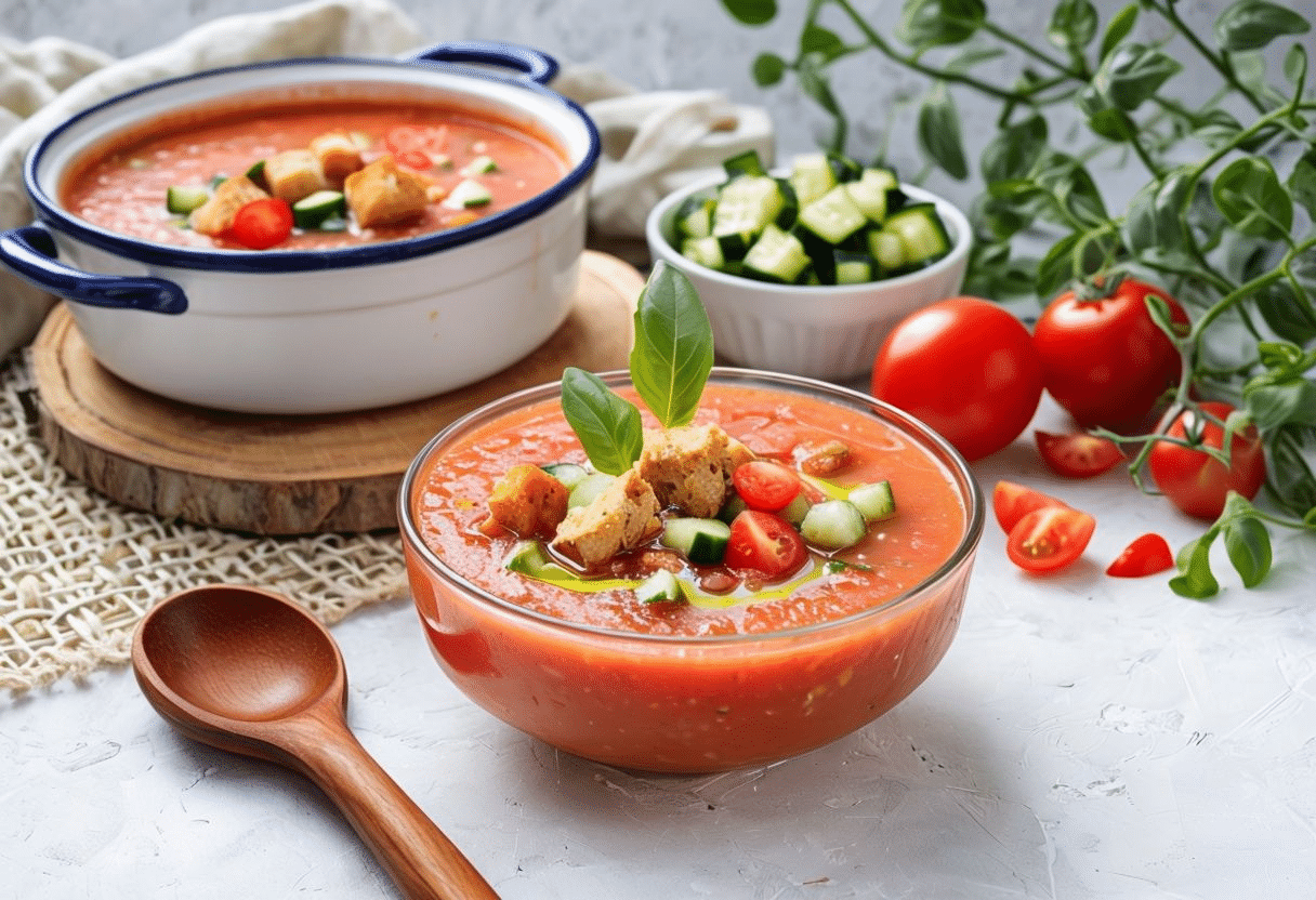 Gazpacho andaluz gazpacho andaluz receta tradicional